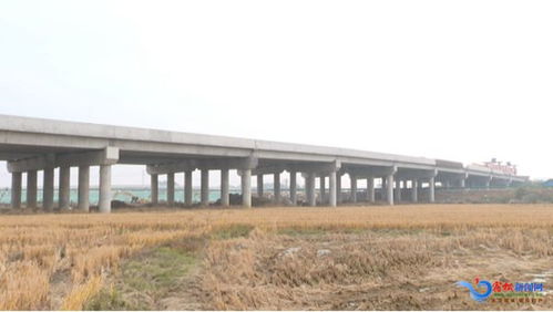 宿松县S249破凉至牌楼公路工程上跨高速桥架梁施工正式完成