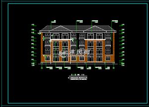 北方某小镇英式多层住宅建筑施工图