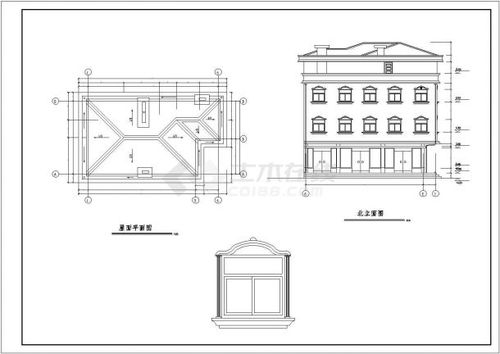 某地3层底框结构私人住宅建筑结构施工图