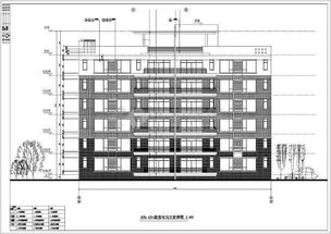 某六层剪力墙结构住宅楼建筑设计方案图