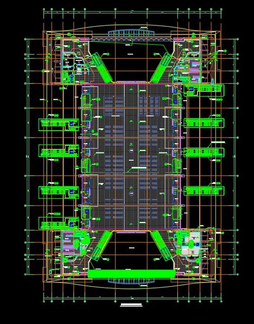 多层混凝土结构火车站站房建筑施工图纸免费下载 工业 农业建筑